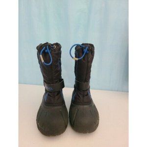 Boys Sorel  Snow Boots STRAP IN FRONT RUBBER OUTER FOOTING     NY 1810-010 sz 3